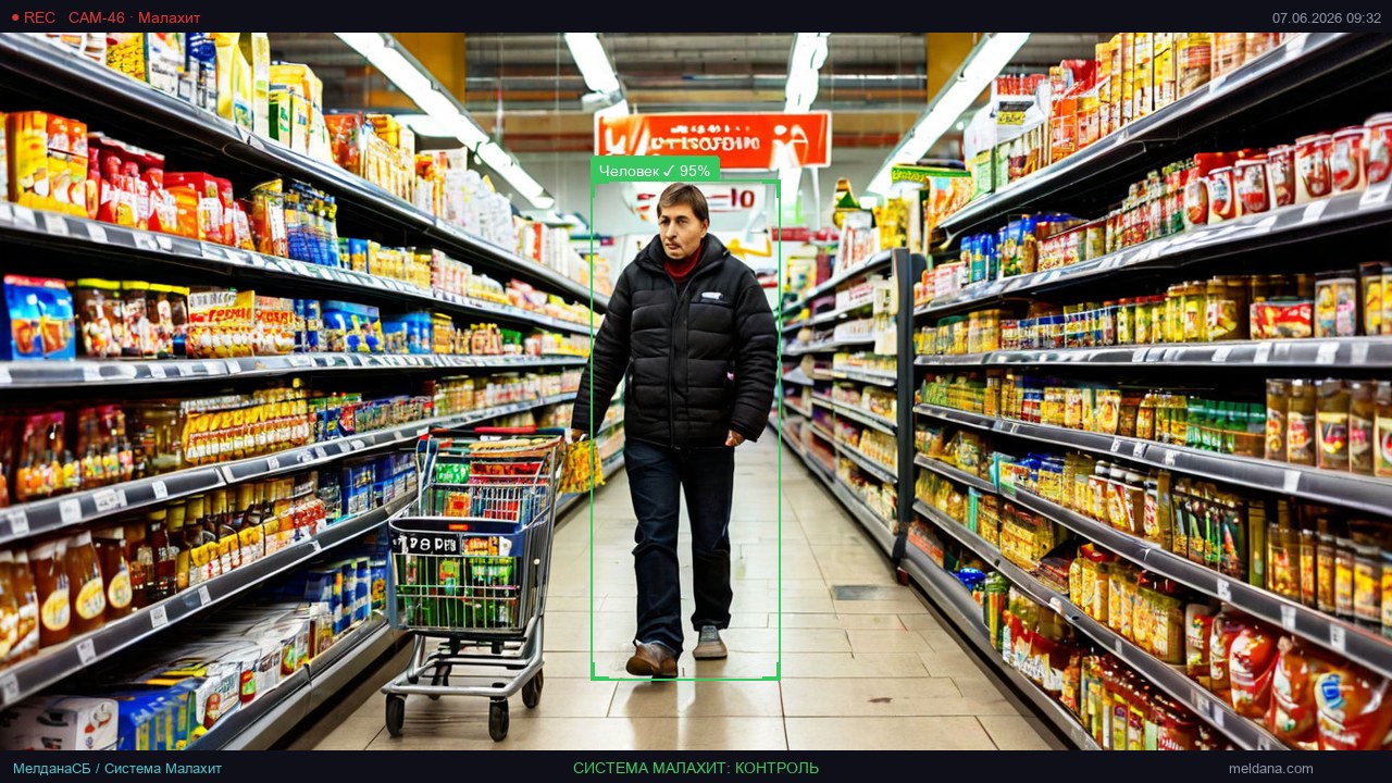 Детекция брошенных продуктов не в отделе в Симферополе — от 900 ₽/магазин/мес