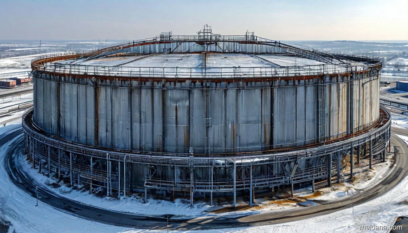 Антидроновая защита резервуара РВС-50000 Симферополе — ЗОК ЗАСЛОН по СП 542