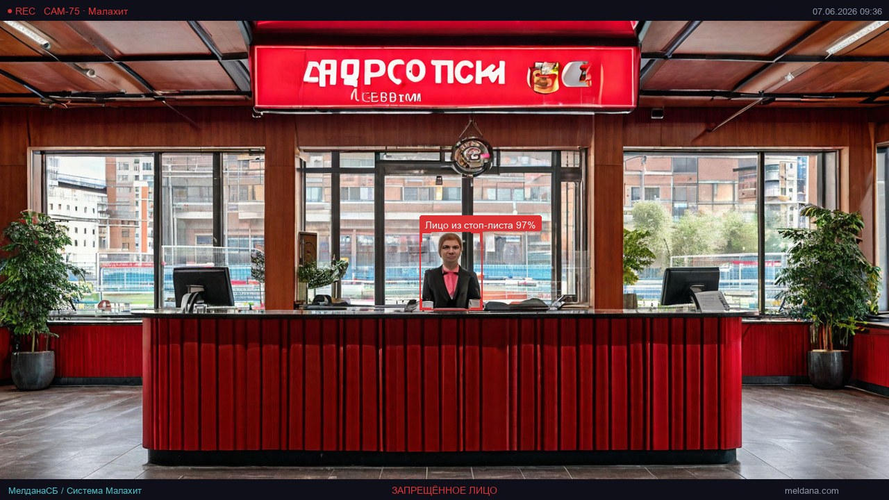 Детекция запрещённых лиц на стадионе в Симферополе — от 4 200 ₽/стадион/мес
